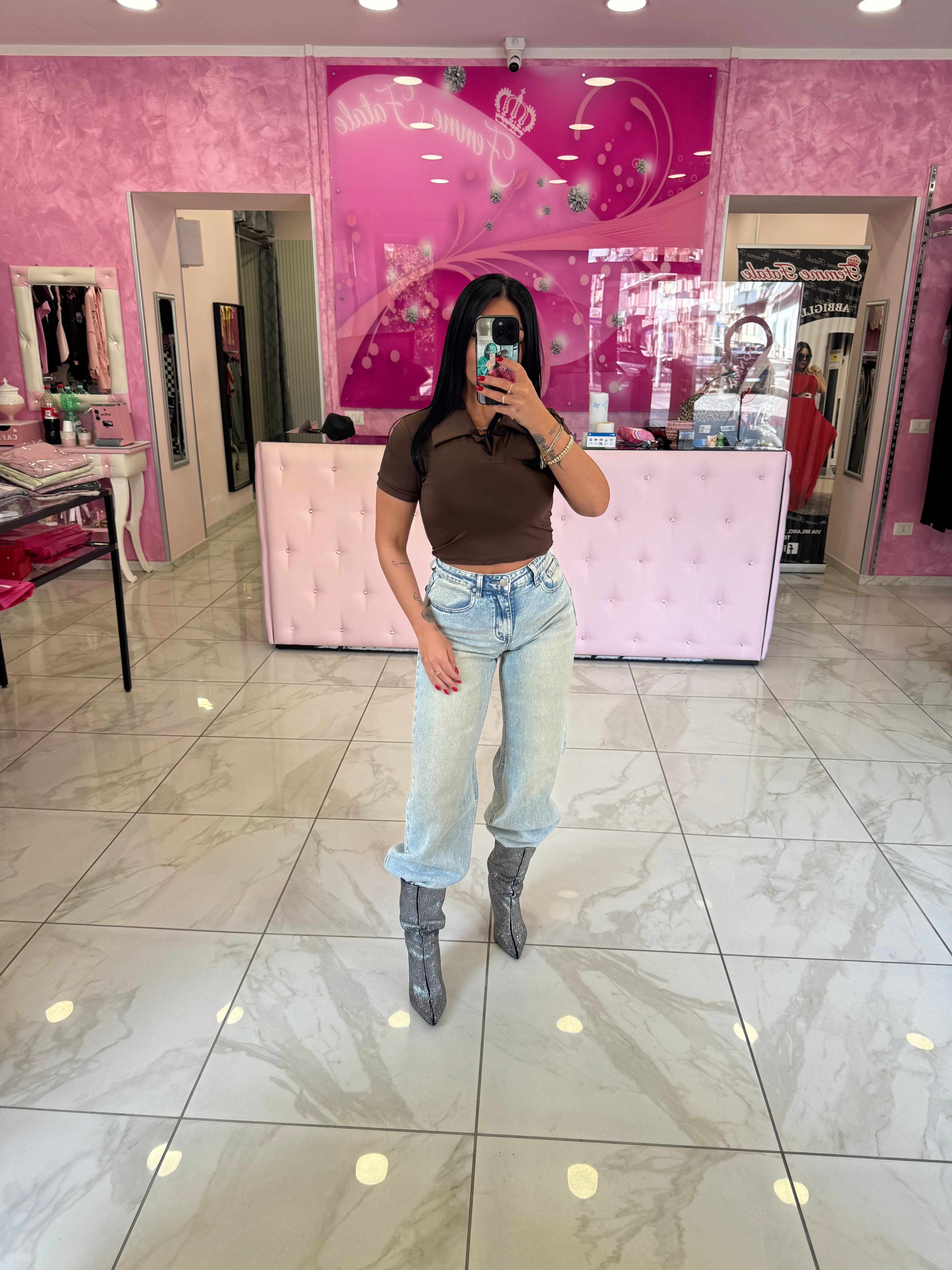 JEANS TASCA DIAMOND