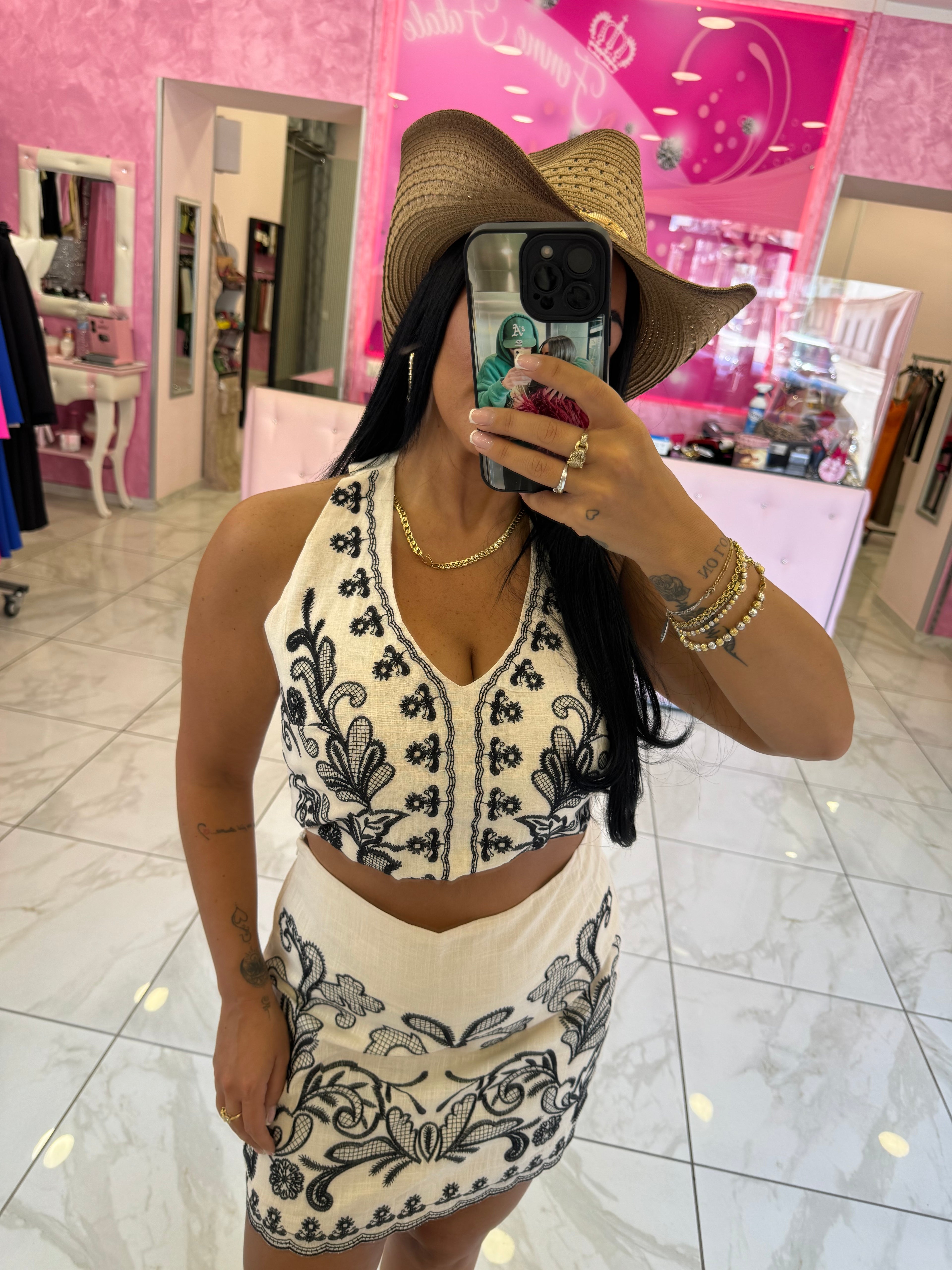 COORDINATO MYK IN LINO