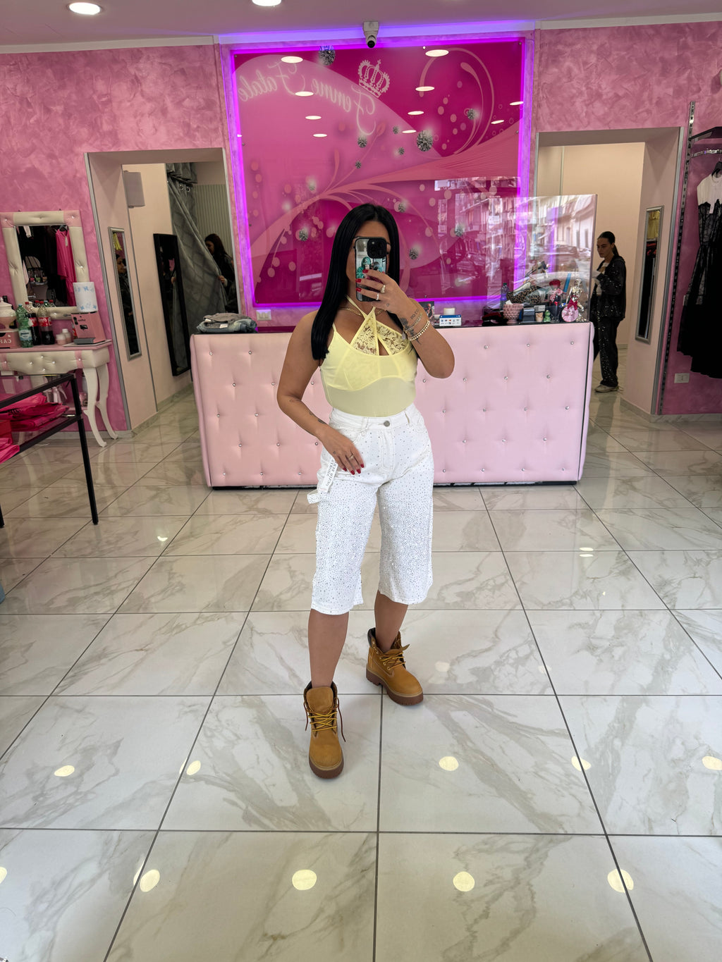 BODY CON PIZZO