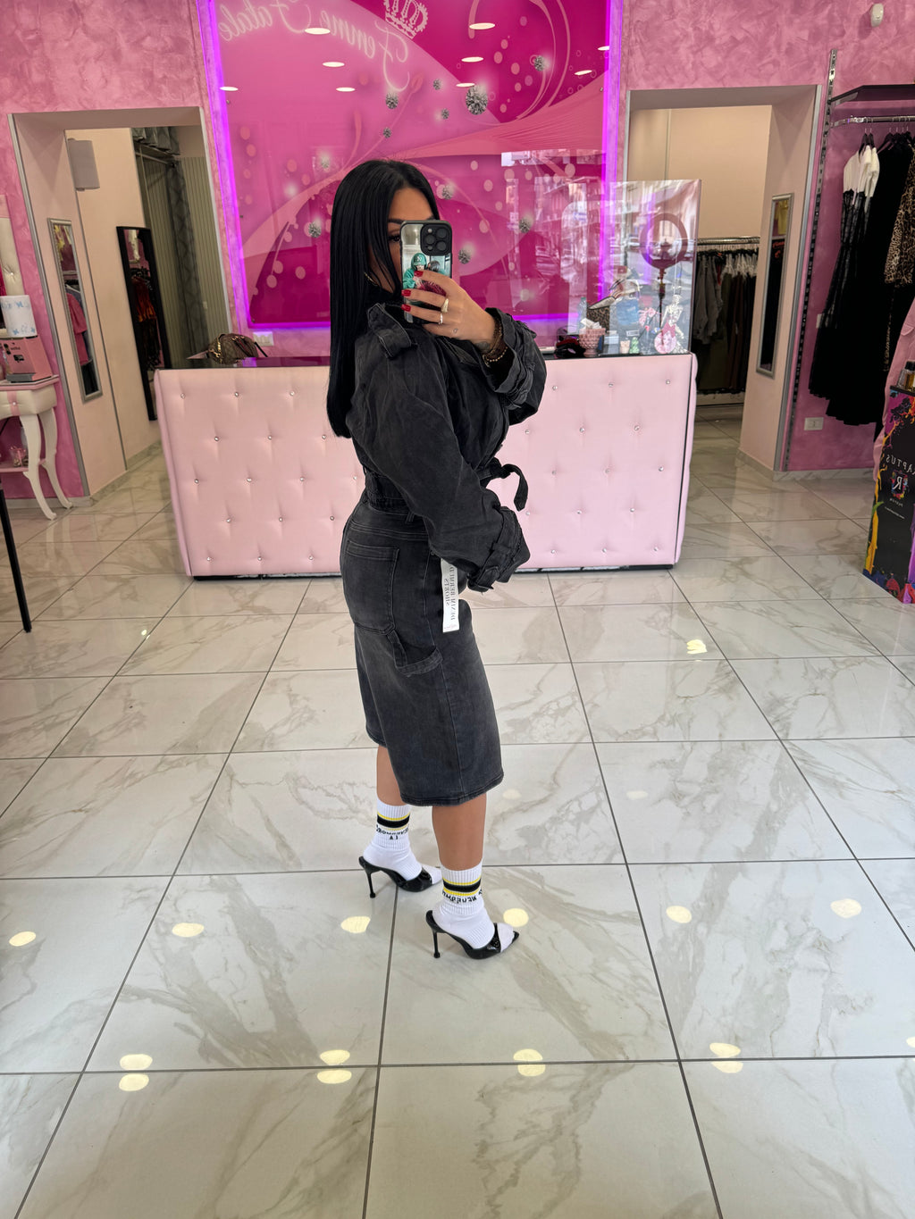 BERMUDA REBEKA DENIM