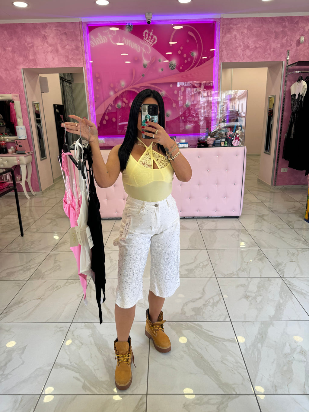 BODY CON PIZZO