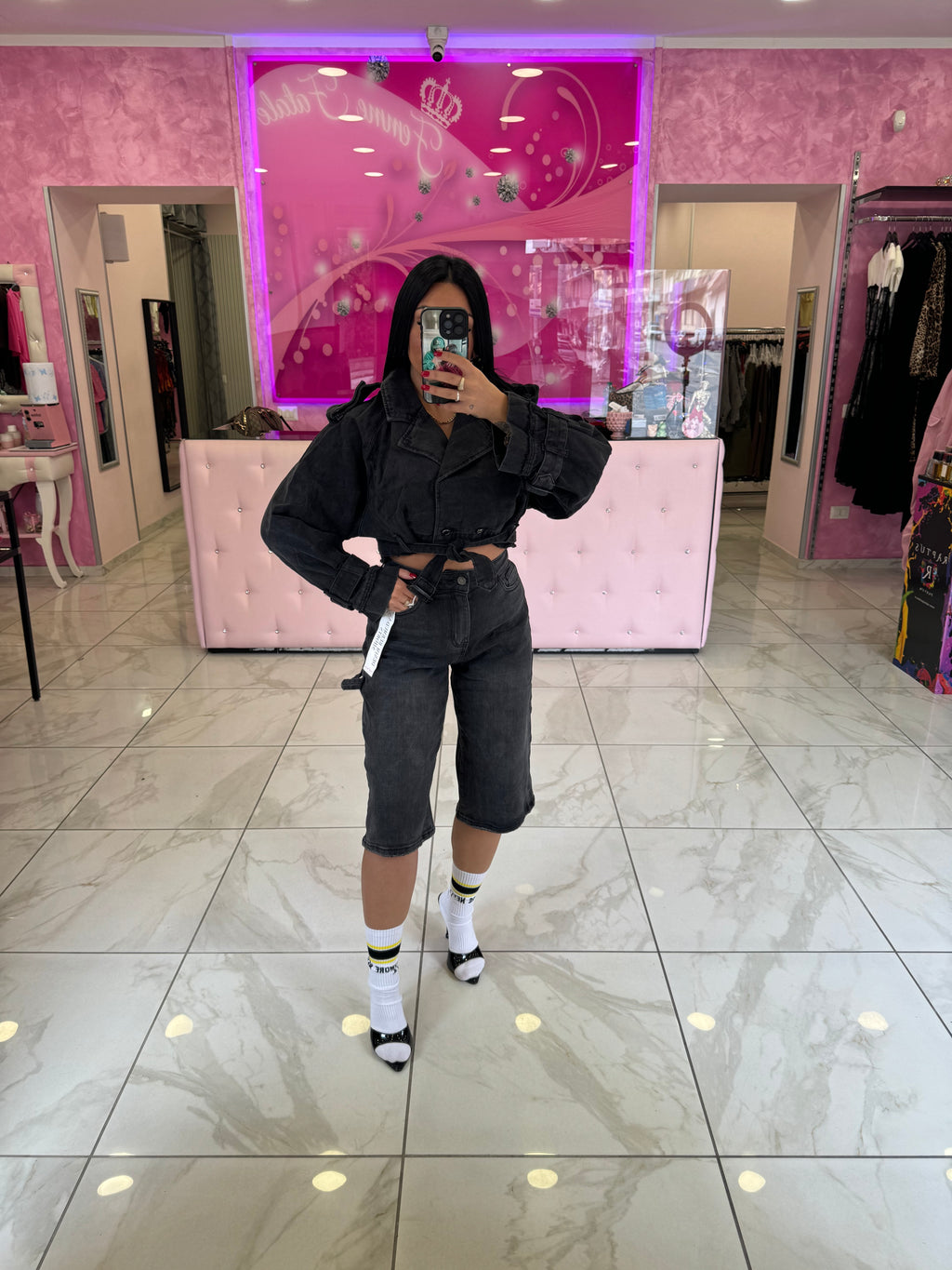 BERMUDA REBEKA DENIM